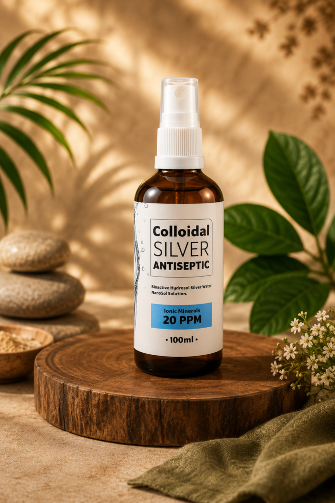 colloidal silver bottle