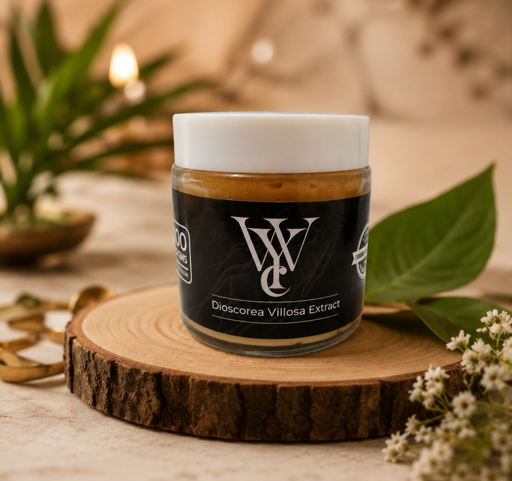 wild yam cream jar